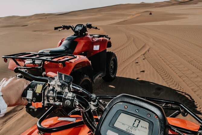 2h30min Explorer Quad Bike Tour - Climbing the steep dunes safely