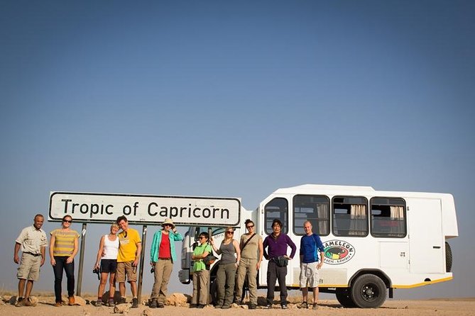 3-Day Sossusvlei Express Accommodated Safari from Swakopmund - The vehicle, guide, and group size
