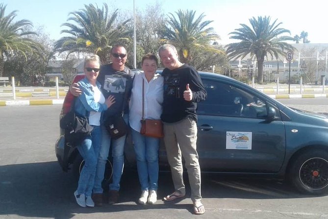 Airport Taxi - The 30 to 40 minute ride into Windhoek