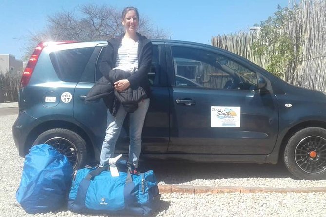 Airport Taxi - Going beyond Windhoek toward Namibias major sights