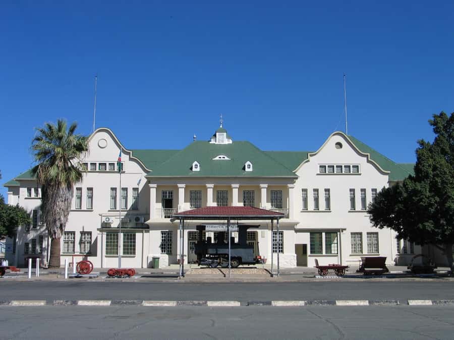 City Tour of Windhoek Namibia - Christuskirche and the marks of colonial Windhoek