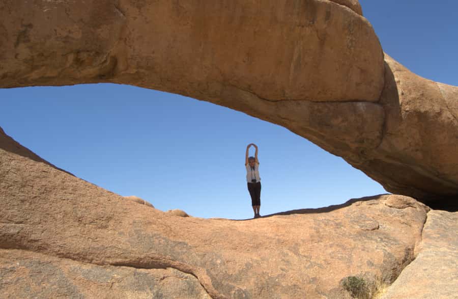 From Swakopmund: Full Day Spitzkoppe Guided Tour - The chain climb is optional, but not forgettable