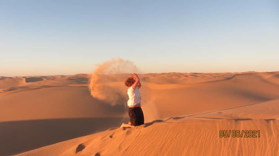 From Walvis Bay: Sandwich Harbour World Heritage Site - Wildlife on the return drive