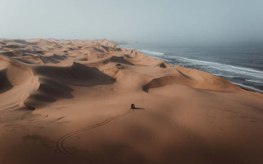 Kayak Dune Day - The 4x4 route through Pelican Point and Donkey Bay