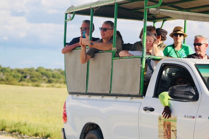 Safari in Etosha national park with professional tour guides born in Etosha. - Full-day or half-day: choose by your patience and schedule