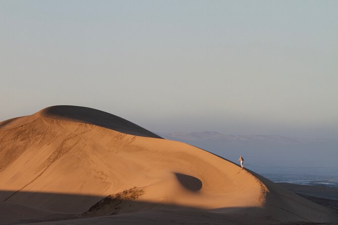 Sandwich Harbour 4x4 Half Day Experience with Beach Braai - The catamaran across Walvis Bay