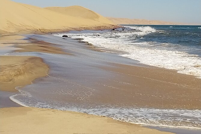 Scenic Sandwich Harbor Half Day tour - From Walvis Bay lagoon to the salt pans