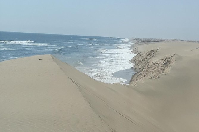 Scenic Sandwich Harbour Tour - Along the beach toward the dune belt