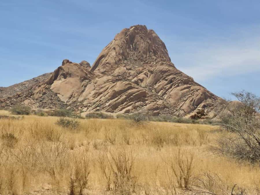 Spitzkoppe & Desert Magic: Arches, Art & Sunset Views - The drive from Swakopmund into open desert