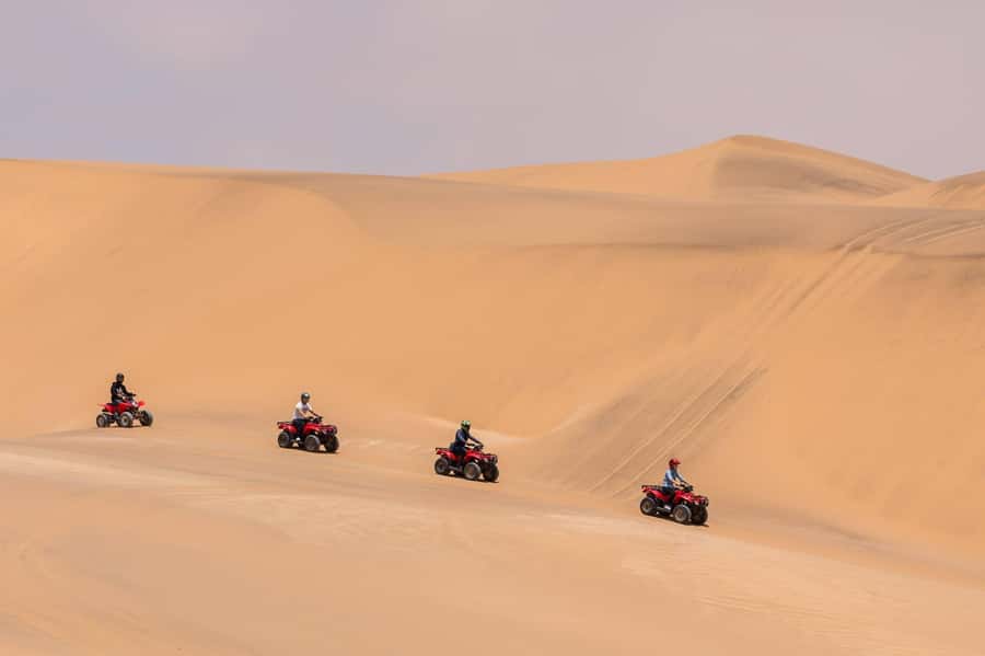 Swakopmund: Desert Dunes Quad Biking with Optional Sandboard - Riding through the Roller Coasters to Big Billy