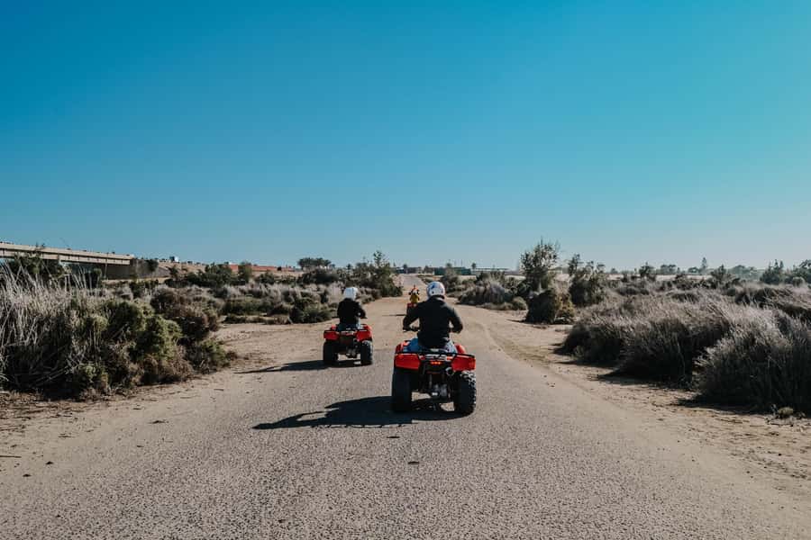 Swakopmund: Desert Dunes Quad Biking with Optional Sandboard - From the river mouth to the first dunes