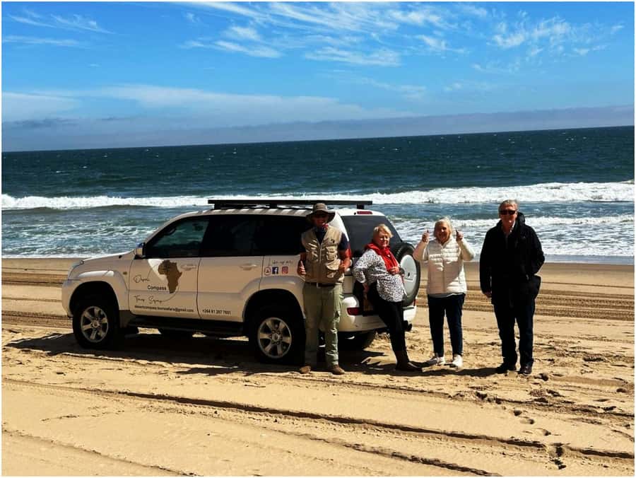 Walvisbay: Sandwich Harbour SUNSET Tour-End It Beautifully - Wildlife in the Namib Desert