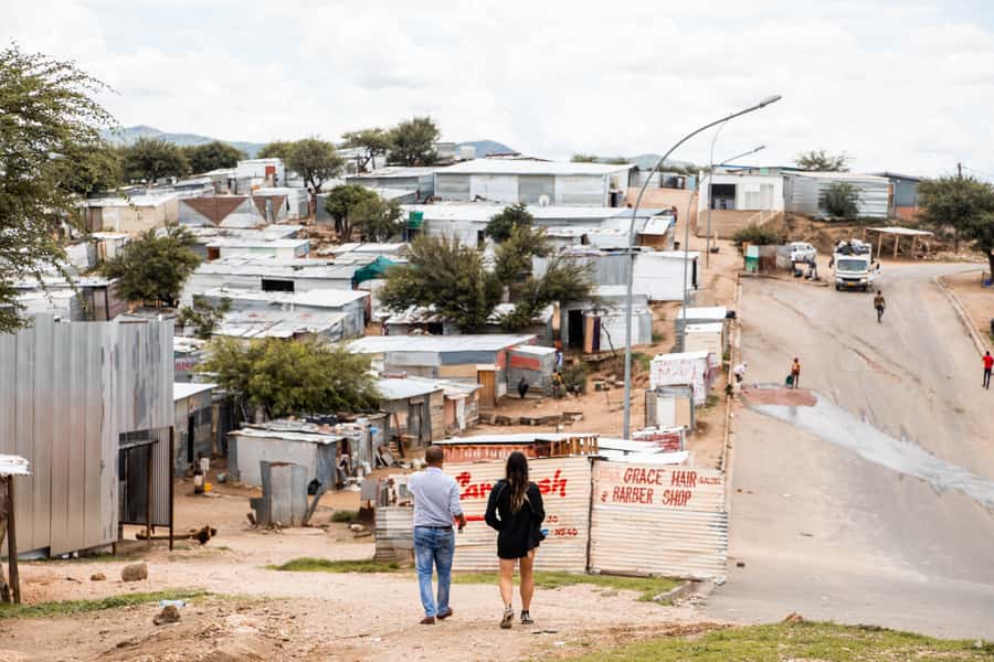 Windhoek: City and Township Tour - Single Quarters and the taste of kapana