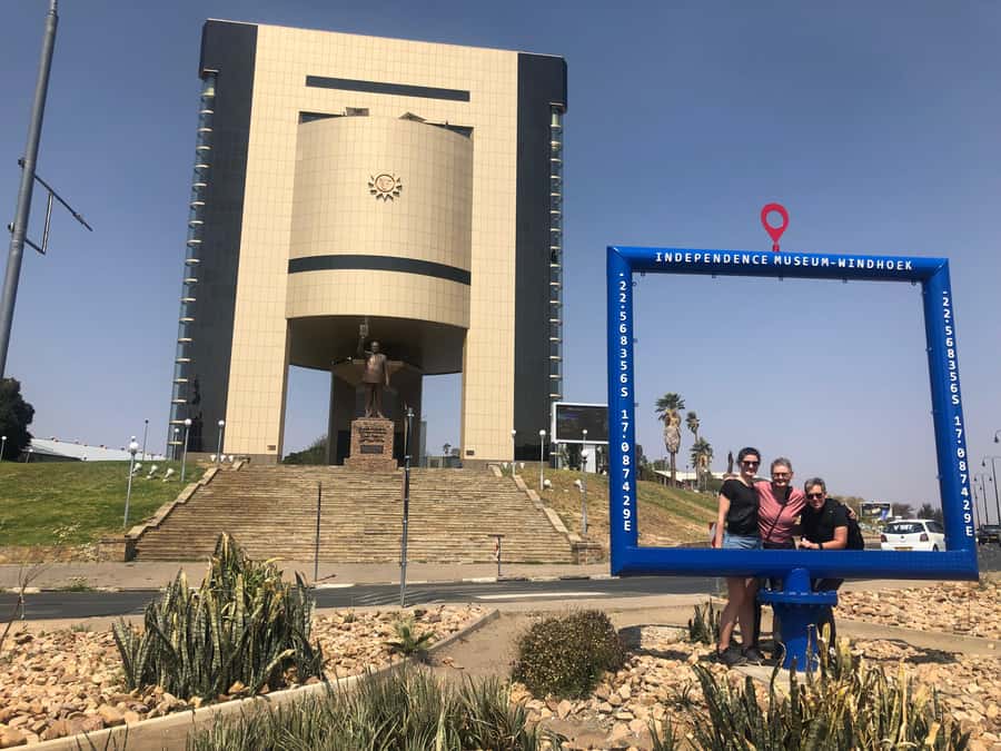 Windhoek: City & Township tour. Vehicle, guide, kapana - TransNamib Museum and the railway connection